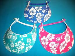 Women Ladies Foam Sun Visor Hat No Headache Foam Beach Pool Sun Visors Black White Tan Navy Blue Pink Red Elastic Backing Palms Turtles In 2020 Sun Visor Hat Visor Hats Visor