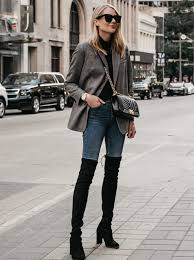 Stuart weitzman women's highland over the knee boot. Black Over The Knee Boots Blogger