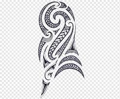 Polinesia Maori Orang Ta Moko Tattoo Samoans Uomo Monokrom Grup Sosial Lengan Png Pngwing
