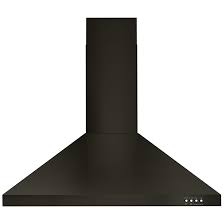 Whirlpool Wall Chimney Hood 30 400 Cfm 69 Dba Black Ss Wvw53uc0hv Rona