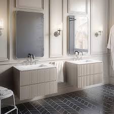 Li Taupe Gloss 24 Inch Vanity