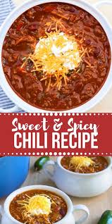 Sweet Spicy Chili Recipe Spicy Chili Recipe Chili Recipe Sweet And Spicy Spicy Soup Recipes