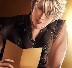 Elliot (the redheaded) and Luke (the blond one), characters from talented  and amazing @sarahreesbrennan 's "The Turn of the...