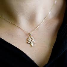 Jewel Connection Beauty And The Beast 14k Solid Yellow And White Gold Tree Branches Pendant Necklace 20 Go To The Pict Contemporary Jewellery Jewelry Pendant