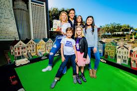 Elias harger and mckenna grace funny cute clips. Fuller House Designated Survivor Stars Celebrate Grand Opening Of Lego Ninjago World At Legoland Florida Resort