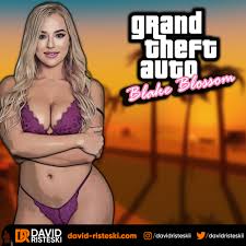 David Risteski XXX on X: Would you like to play GTA Vice City, the game  that we all play at least once, with pornstar Blake Blossom? @blkblssm (Mod  for GTA Vice City)