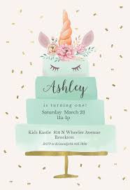 Unicorn Birthday Invitation Card Template Free Unicorn Cake Birthday Invitation Template Free Free Birthday Invitation Templates Free Birthday Invitations Free Printable Birthday Invitations
