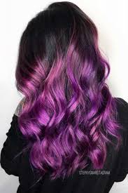 Discover our collection of punk hair dye at attitude clothing! Deep Purple Black Hair With Purple Tint