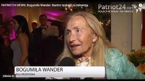 Bogumiła wander to jedna z najsłynniejszych polskich spikerek i prezenterek telewizyjnych, która dziś jest już na emeryturze. Patriot24 Milosc Bogumila Wander Bardzo Tesknie Za Telewizja Youtube