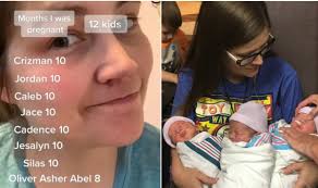 32 metų daugiavaikė mama paskaičiavo, kad nėščia buvo ištisus 88 mėnesius,  ir svajoja apie dar gausesnę šeimą