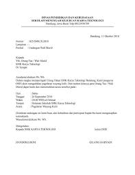 Supaya kalian bisa membuat surat sesuai dengang penulisan yang baik dan benar, berikut kami berikan contoh surat undangan resmi yang bisa dijadikan referensi dalam pembuatannya. 20 Contoh Surat Undangan Resmi Untuk Berbagai Bidang Dan Keperluan