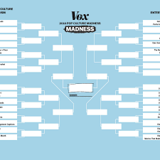 A Definitive Bracket Of Pop Culture Brackets Vox