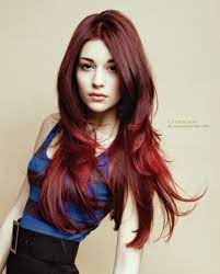 Super Long Red Hair Haare Rotbraun Haarfarben Frisuren