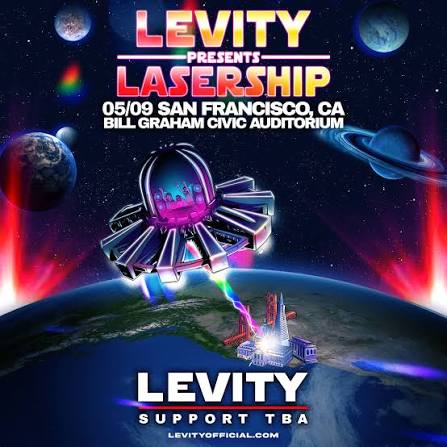 Levity in San Francisco at Bill Graham Civic Auditorium