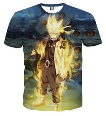 Beberapa saat sebelum kelahiran naruto uzumaki, iblis besar yang dikenal sebagai kyuubi, rubah ekor sembilan, menyerang konohagakure, desa daun tersembunyi, dan menimbulkan kekacauan. Naruto Six Paths Sage Mode Japanese Anime Cool T Shirt Saiyan Stuff