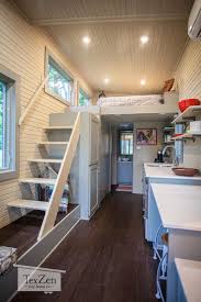 Single Loft By Texzen Tiny Home Co Tiny Living Tiny House Nation Tiny House Wood Stove Tiny Home Cost