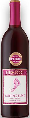 Slightly sweet and can be served slightly chilled. Barefoot Sweet Red Wine California Nv Shoppers Vineyard