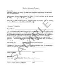 When the military and the local landlords decided. Request To Hr For Housing Allowance Sample Letter For Relocation Allowance Request 20 Guides Examples Dear Sir I Am The Employee Of This Organization For Past Two Years Dealsonmitsubishiwd7357018
