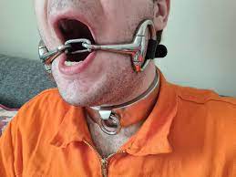 Tongue Gag, BDSM Stainless Steel Horse Bit Mouth Controller, Pacifier, Pet  Play, Submissive, Role Play, Bondage - Etsy
