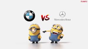 Bmw Vs Mercedes Minions Style Funny Minions Youtube