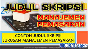 Adalah suatu dorongan yang cukup kuat yang mendesak untuk mengarahkan seseorang agar dapat memenuhi keputusan terhadap kebutuhan. Kumpulan Judul Skripsi Manajemen Pemasaran Terbaru Terlengkap Youtube