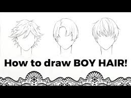 Anime hair is drawn using thick, distinct sections instead of individual strands. How To Draw Anime 40 Best Free Step By Step Tutorials On Drawing Anime Manga