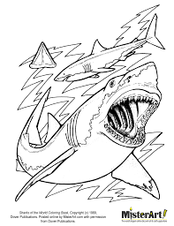 Pin By Cathy Montessori On Swimming Creatures Shark Coloring Pages Ocean Coloring Pages Coloring Pages For Kids