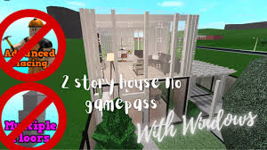 Maybe you would like to learn more about one of these? How To Make A 2 Story House No Gamepass With Windows In Bloxburg 2020 Youtube Story House 2 Story Houses Tiny House Layout