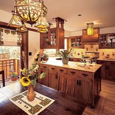 Restored cabinets in a renovated craftsman kitchen. Today S Arts Crafts Kitchens Design For The Arts Crafts House Arts Crafts Homes Online