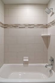 @redpoppyranchfinished the bathtub surround in subway tile. Best 25 Shower Tiles Ideas On Pinterest Tile Shower Niche Inside Tiled Shower Designs Tiled Shower Design Large Tile Bathroom Bathrooms Remodel Bathroom Design