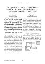 10.3.3 inverter mode of operation. Pdf The Application Of Average Voltage Estimation Models In Simulation Of Permanent Magnet Ac Electric Motor And Generator Drive Systems