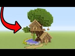 Minecraft Tutorial How To Make A Tree Base Easy Tree House Youtube Minecraft Tree Cute Minecraft Houses Minecraft Treehouses
