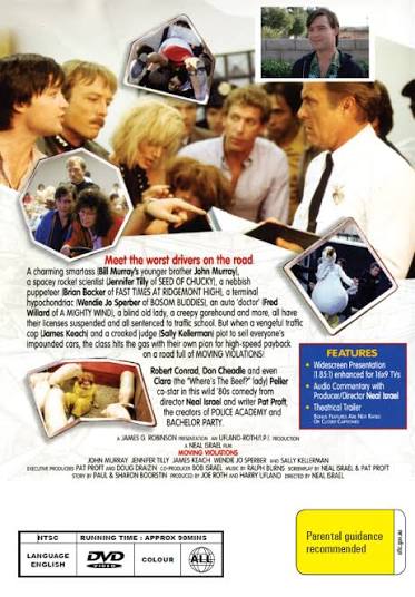 Moving Violations on DVD, Comedy, John Murray, Jennifer Tilly