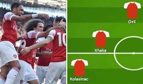 Brighton play a free kick short which march strikes, rebounds off the post. Arsenal Team News Predicted 3 4 1 2 Line Up Vs Brighton From Emery Football Sport Express Co Uk