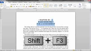 Quickly Change To All Caps And Or Lowercase In Word Youtube