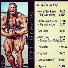 Kai Greene Leg Day Leg Workout Kai Greene Bodybuilding Workout Programs