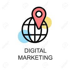 Download free static and animated digital marketing vector icons in png, svg, gif formats. Digital Marketing Icon And Sphere With Nevigation On White Background Royalty Free Cliparts Vectors And Stock Illustration Image 81799347