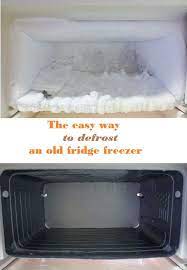 The Easiest Way To Defrost A Fridge Freezer And The Least Stressful Fridge Freezers Fridge Freezer