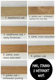 How To Make Pine Look More Like Oak And Other Staining Tips Pine Stained With Weather Oak Pine Stained With Staining Wood Oak Wood Stain Staining Pine Wood