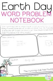 In first grade, when so much is new, word problems can be a bit overwhelming. Earth Day First Grade Word Problems Distance Learning Packet Word Problems Math Worksheets First Grade Words
