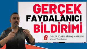 Özel tüketim vergisi tutarlarına i̇lişkin duyuru. Gercek Faydalaniciya Iliskin Bildirim Formu Nedir Nasil Ve Ne Zaman Verilir Youtube