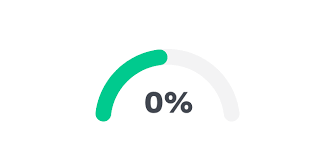 how to tell d3js that this half donut chart should fill