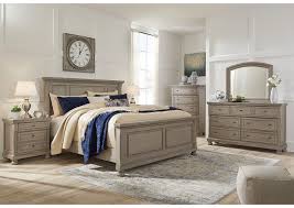 Maybe you would like to learn more about one of these? Lettner Light Gray Queen Panel Bed W Dresser And Mirror Rotana Furniture