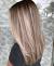 Shoulder Length Blonde Highlights Straight Hair