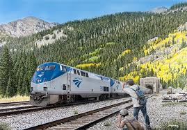 2018 Railfan California Zephyr Train Art Amtrak