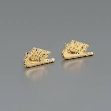 Ebay Ad Supreme Nike Earrings Men Gold Color Women Ear Rings Stud Butterfly In 2020 Silver Jewelry Fashion Halo Earrings Studs Butterfly Earrings Stud