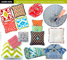 The fabric goes on the little rubber mold first, with the right side facing down. How To Make Covered Buttons Sew4home