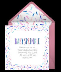 A tutu or a tie, that's a surprise! Free Baby Sprinkle Online Invitations Punchbowl