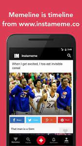 Instameme watermark disabled by default generates high resolution memes latest android m compatible bug fixes, ui enhancement instameme version 1.5 gives power to the user to instantly generate memes from their android phones. Instameme Meme Generator For Android Apk Download