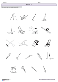 Librairie Interactive Logique Les Outils Du Jardinier Jardinage Maternelle Jardinons A L Ecole Outils Jardinage